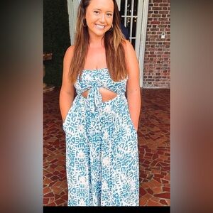 Free People Cut out Jumpsuit